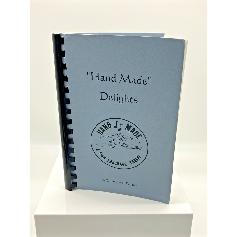 Vtg Hand Made Delights"A.S.L. Troupe Cookbook Southern N.C. Recipes Spiral Bound